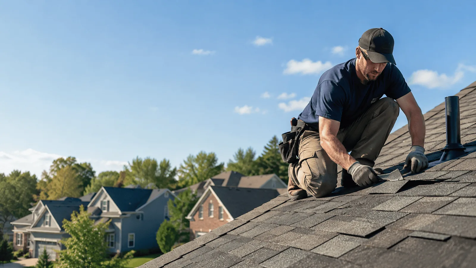 Roof Leak Repair in Saint Helen, MI near me